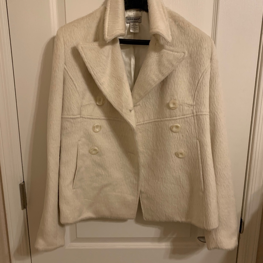 Guess Medium sized off-white Women's Jacket